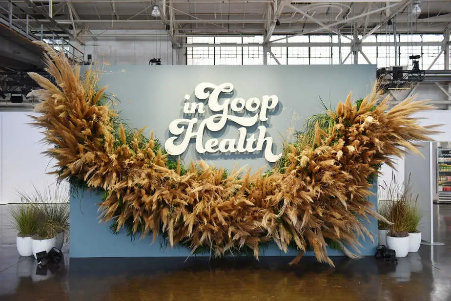 The entrance to the In Goop Health Summit.