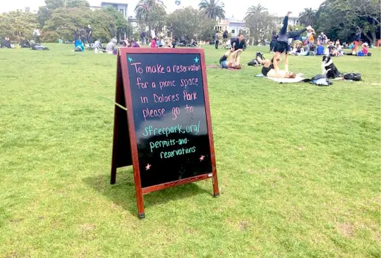 Call Ahead  Making Reservations for a Spot at Dolores Park Has Bay Area Scratching Their Heads - 70