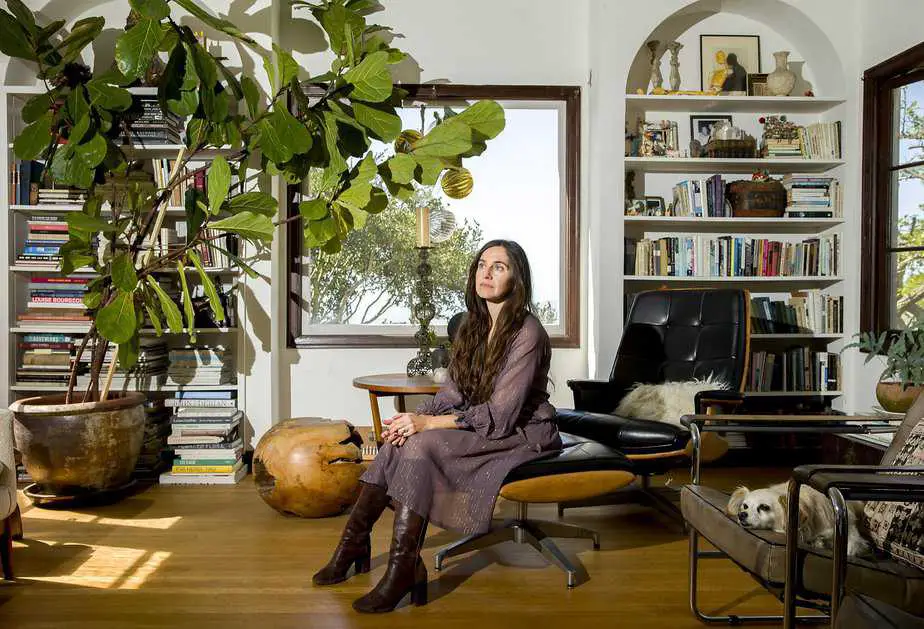 Fashion designer Erica Tanov at her Berkeley home last fall. Photograph by Santiago Mejia / The Chronicle 2017.