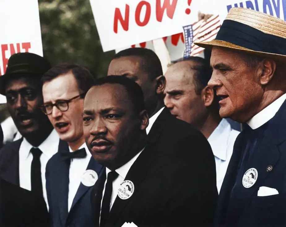What is the main idea behind Martin Luther King’s famous speech?