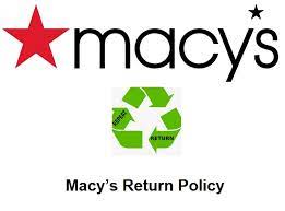 Macy's return policy