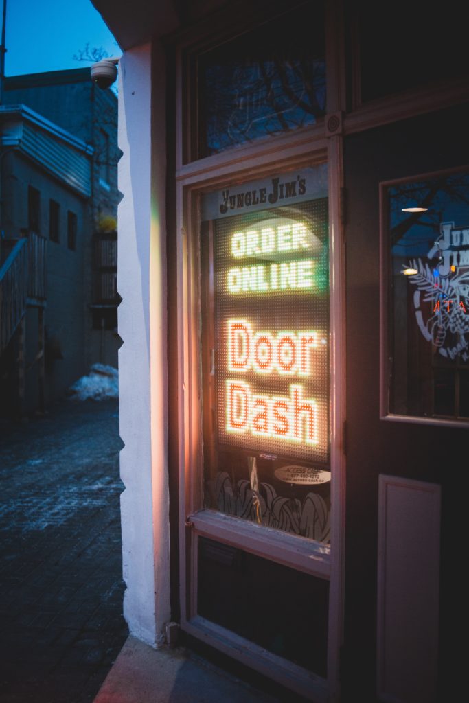 DoorDash Bike Delivery Courier