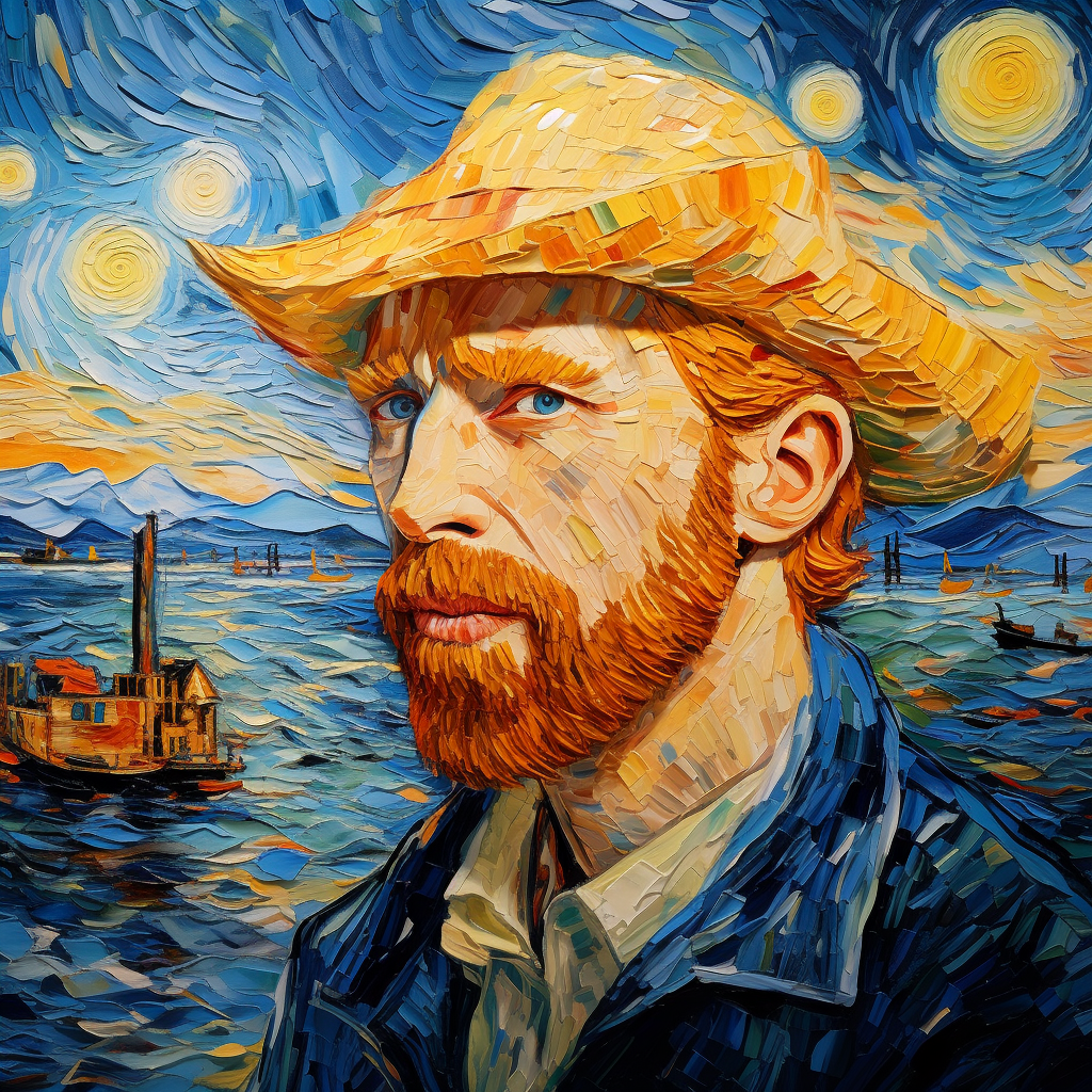 Why are there no pictures of Vincent Van Gogh?